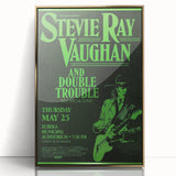 Retro Stevie Ray Vaughan Poster - Vintage Blues Wall Art