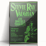 Retro Stevie Ray Vaughan Poster - Vintage Blues Wall Art