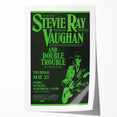 Retro Stevie Ray Vaughan Poster - Vintage Blues Wall Art