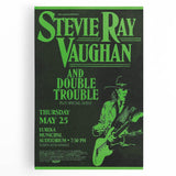 Retro Stevie Ray Vaughan Poster - Vintage Blues Wall Art