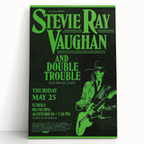 Retro Stevie Ray Vaughan Poster - Vintage Blues Wall Art