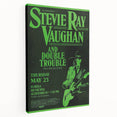 Retro Stevie Ray Vaughan Poster - Vintage Blues Wall Art