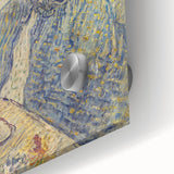 Vincent van Gogh Wall Art - Self-Portrait with Easel (1888)