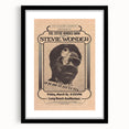 Stevie Wonder Retro Wall Art - Vintage Poster Art