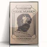 Stevie Wonder Retro Wall Art - Vintage Poster Art