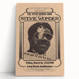 Stevie Wonder Retro Wall Art - Vintage Poster Art