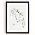 Impressionism Wall Art - Elegant Line Portrait - French Impressionist Art