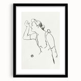 Impressionism Wall Art - Elegant Line Portrait - French Impressionist Art