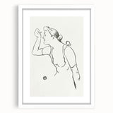 Impressionism Wall Art - Elegant Line Portrait - French Impressionist Art