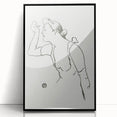 Impressionism Wall Art - Elegant Line Portrait - French Impressionist Art