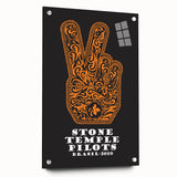 Stone Temple Pilots Retro Hand Poster Art – Vintage Rock Print