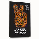 Stone Temple Pilots Retro Hand Poster Art – Vintage Rock Print