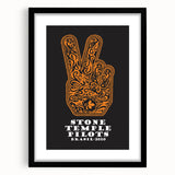 Stone Temple Pilots Retro Hand Poster Art – Vintage Rock Print