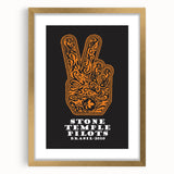 Stone Temple Pilots Retro Hand Poster Art – Vintage Rock Print