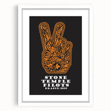 Stone Temple Pilots Retro Hand Poster Art – Vintage Rock Print