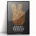 Stone Temple Pilots Retro Hand Poster Art – Vintage Rock Print