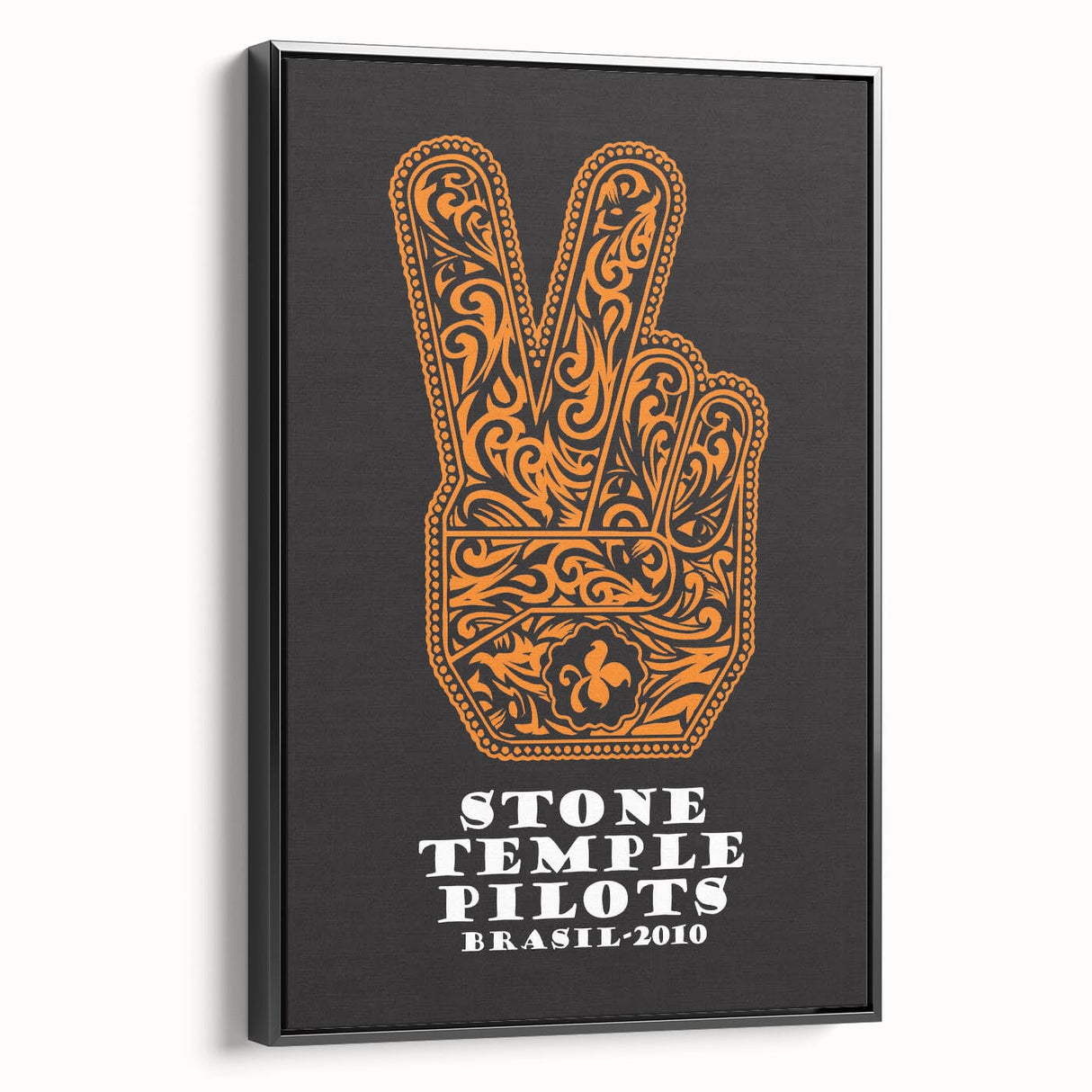Stone Temple Pilots Retro Hand Poster Art – Vintage Rock Print