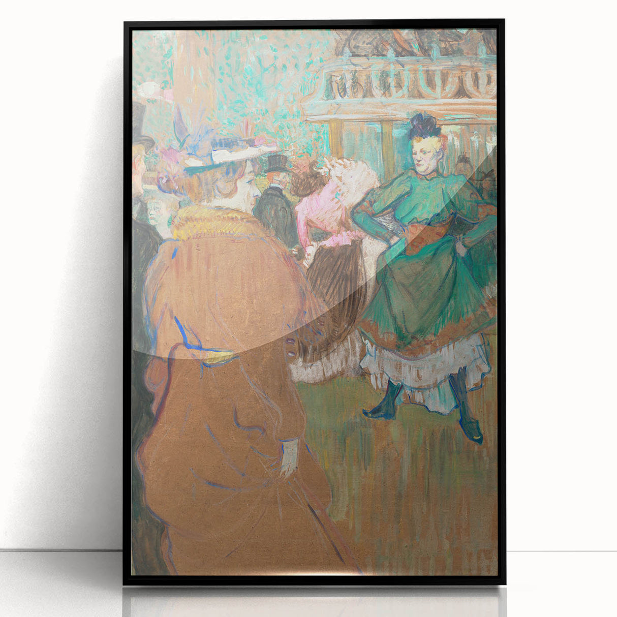 Impressionist Landscape - Moulin Rouge Scene - French Impressionist Art