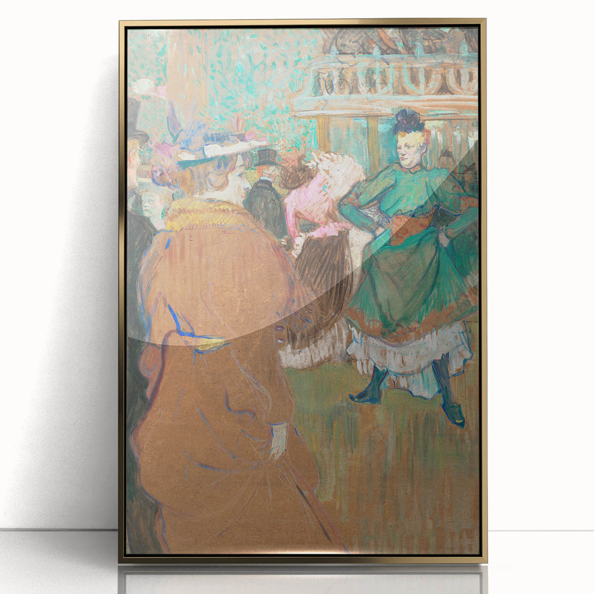 Impressionist Landscape - Moulin Rouge Scene - French Impressionist Art