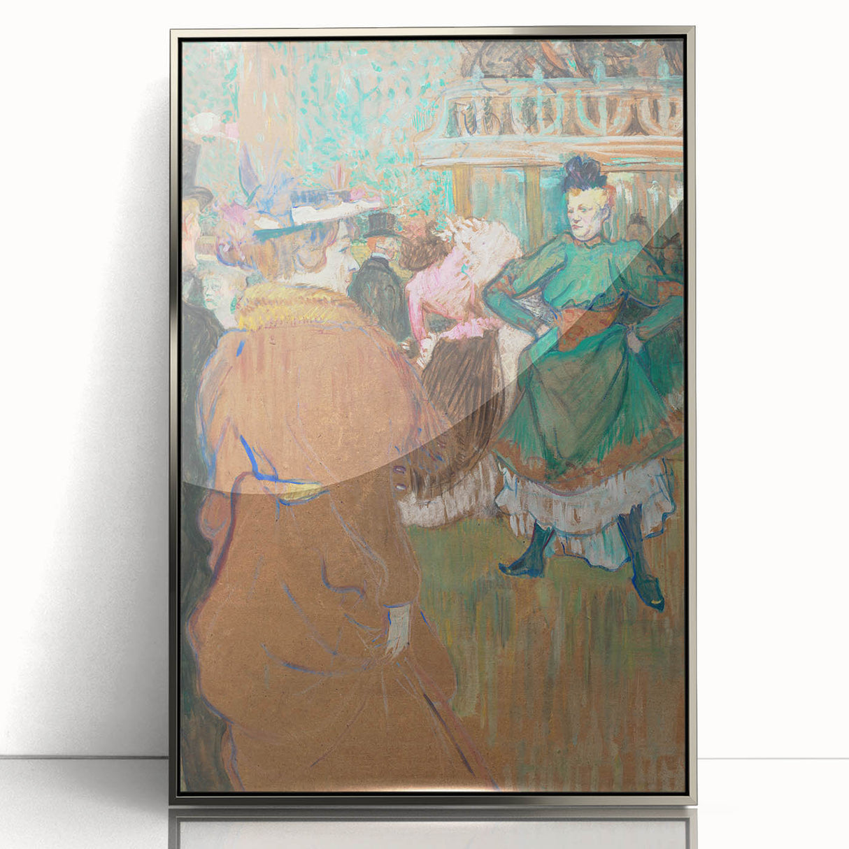 Impressionist Landscape - Moulin Rouge Scene - French Impressionist Art