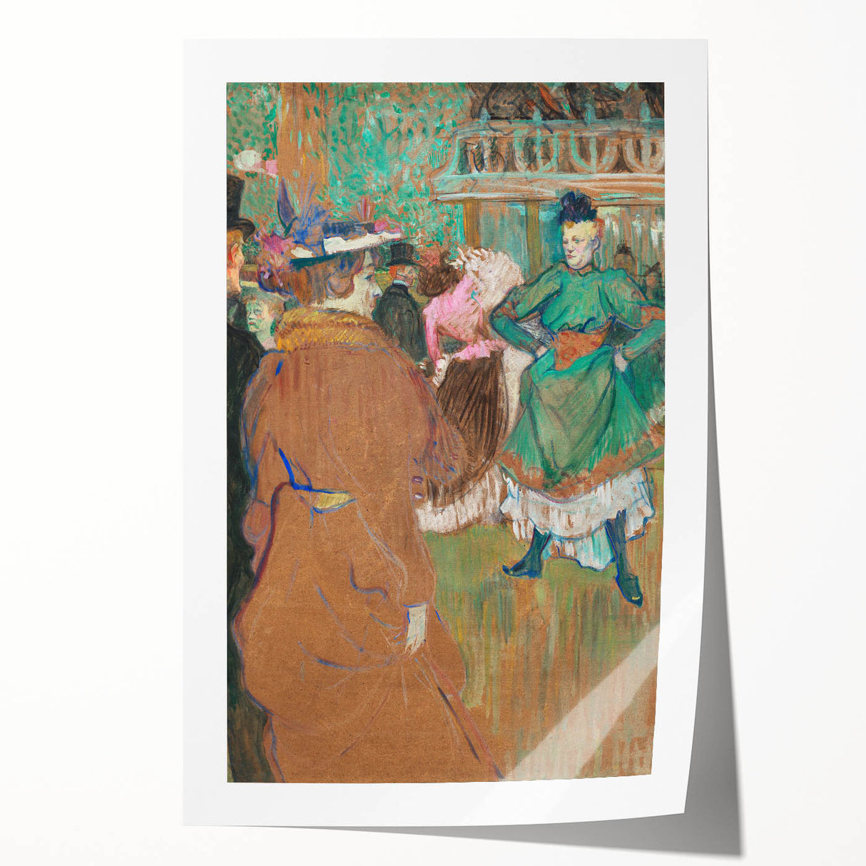 Impressionist Landscape - Moulin Rouge Scene - French Impressionist Art