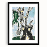 Modern Wall Art - Abstract Sycamore Tree | Minimalist Nature-Inspired Decor