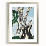 Modern Wall Art - Abstract Sycamore Tree | Minimalist Nature-Inspired Decor