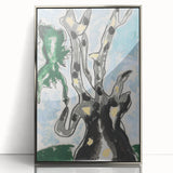 Modern Wall Art - Abstract Sycamore Tree | Minimalist Nature-Inspired Decor