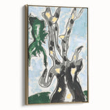 Modern Wall Art - Abstract Sycamore Tree | Minimalist Nature-Inspired Decor