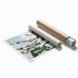 Modern Wall Art - Abstract Sycamore Tree | Minimalist Nature-Inspired Decor