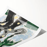 Modern Wall Art - Abstract Sycamore Tree | Minimalist Nature-Inspired Decor