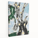 Modern Wall Art - Abstract Sycamore Tree | Minimalist Nature-Inspired Decor