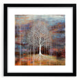 Golden Brown Abstract Tree Wall Art - Large Canvas & Framed Print