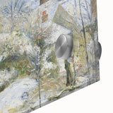 Impressionist Art – Vibrant Garden with Blossoming Flowers