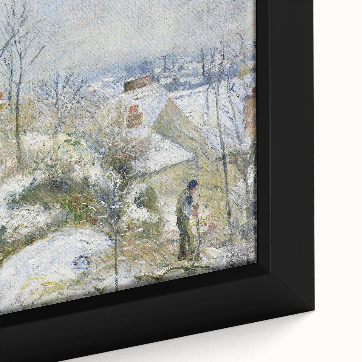 Impressionist Art – Vibrant Garden with Blossoming Flowers