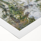 Impressionist Art – Vibrant Garden with Blossoming Flowers