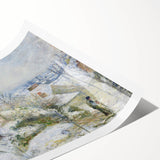 Impressionist Art – Vibrant Garden with Blossoming Flowers