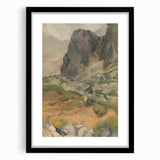 Modern Wall Art - Serene Mountain Landscape | Nature-Inspired Decor