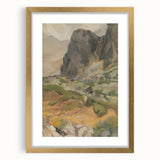 Modern Wall Art - Serene Mountain Landscape | Nature-Inspired Decor