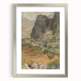 Modern Wall Art - Serene Mountain Landscape | Nature-Inspired Decor