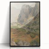 Modern Wall Art - Serene Mountain Landscape | Nature-Inspired Decor