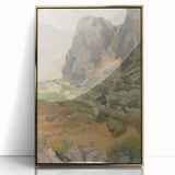 Modern Wall Art - Serene Mountain Landscape | Nature-Inspired Decor