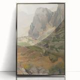 Modern Wall Art - Serene Mountain Landscape | Nature-Inspired Decor