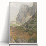 Modern Wall Art - Serene Mountain Landscape | Nature-Inspired Decor