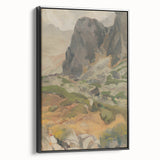 Modern Wall Art - Serene Mountain Landscape | Nature-Inspired Decor