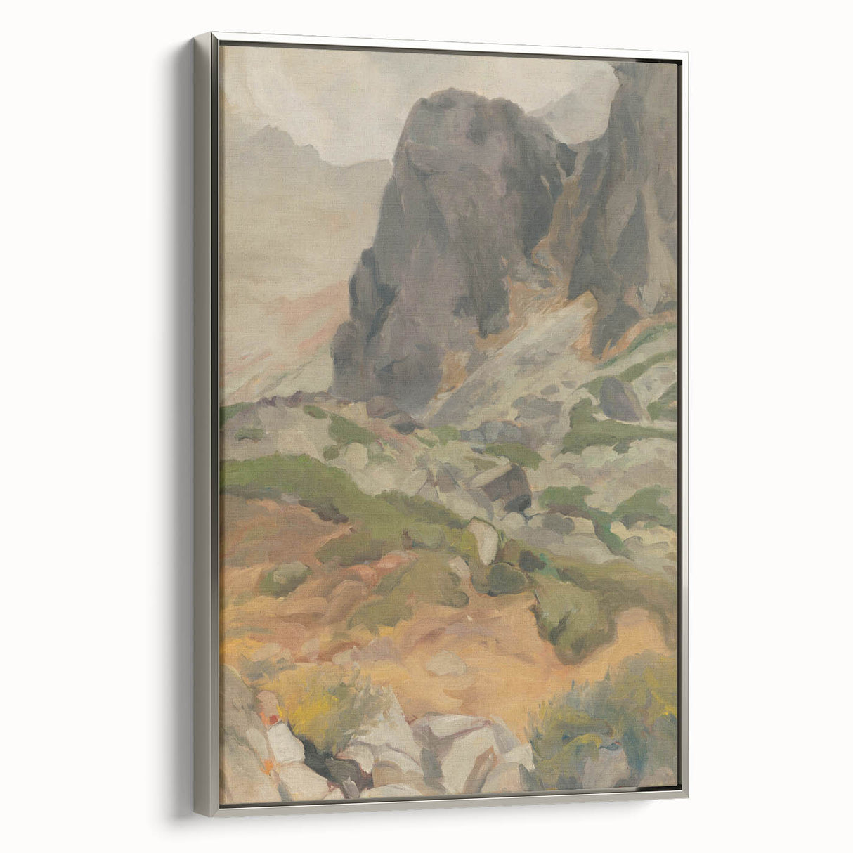 Modern Wall Art - Serene Mountain Landscape | Nature-Inspired Decor
