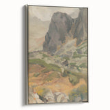 Modern Wall Art - Serene Mountain Landscape | Nature-Inspired Decor
