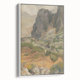 Modern Wall Art - Serene Mountain Landscape | Nature-Inspired Decor