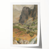 Modern Wall Art - Serene Mountain Landscape | Nature-Inspired Decor