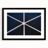 Symmetry in Motion – Dynamic Aerial Abstract Urban Wall Art